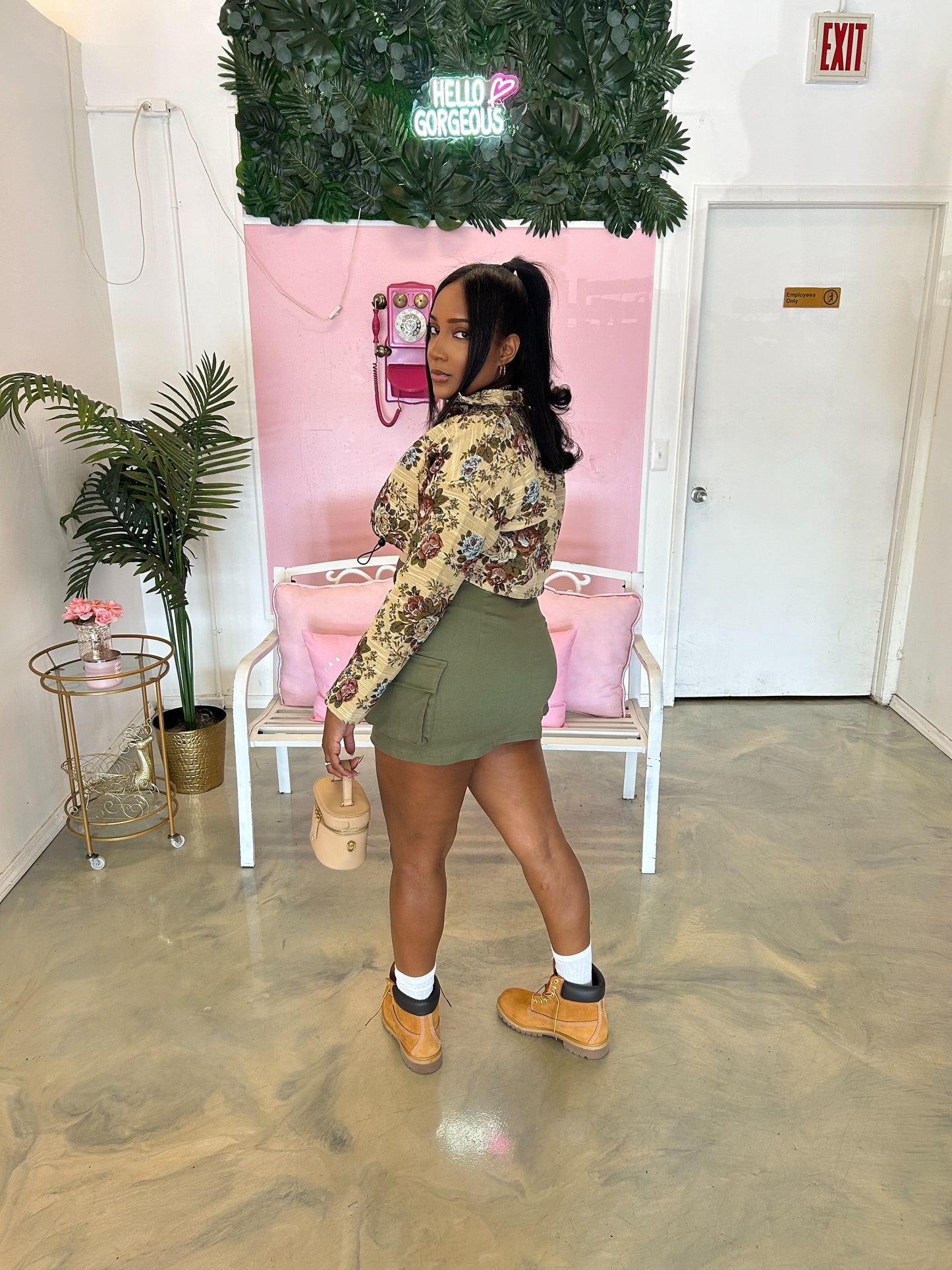 “Flower bomb” Jacket