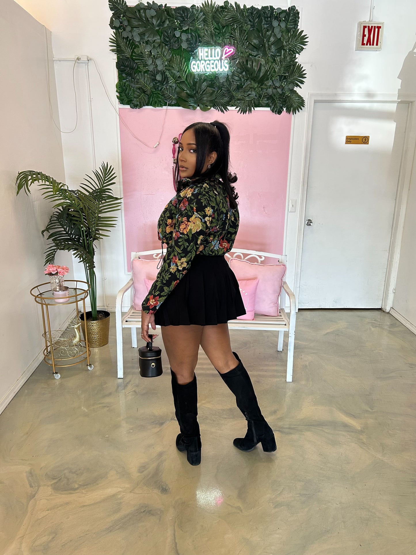 “Flower bomb” Jacket
