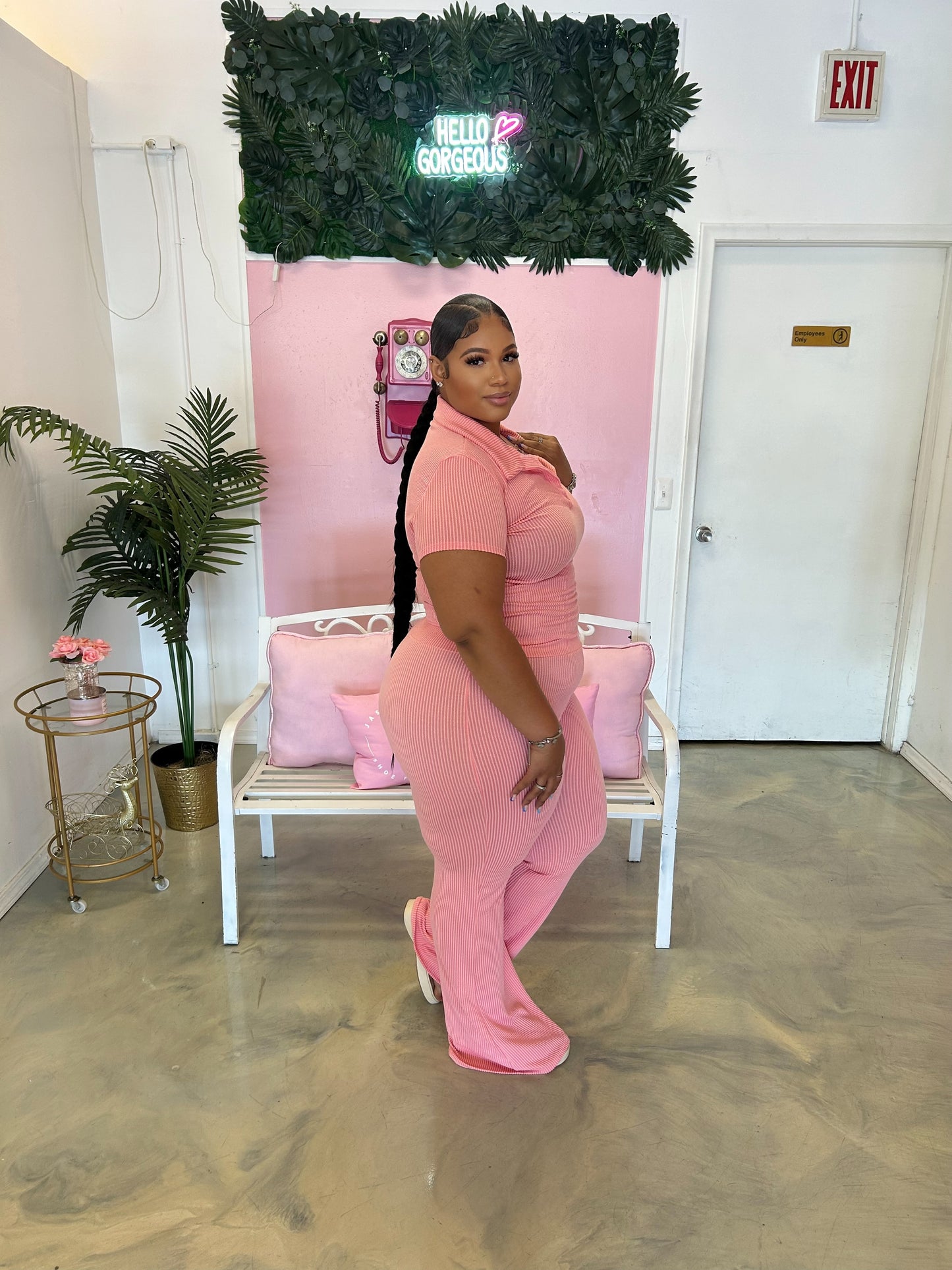 “Blossom Beau” Pants Set
