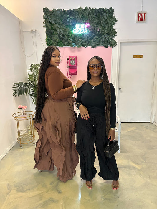 “Classy & Cute” Ruffle Pants