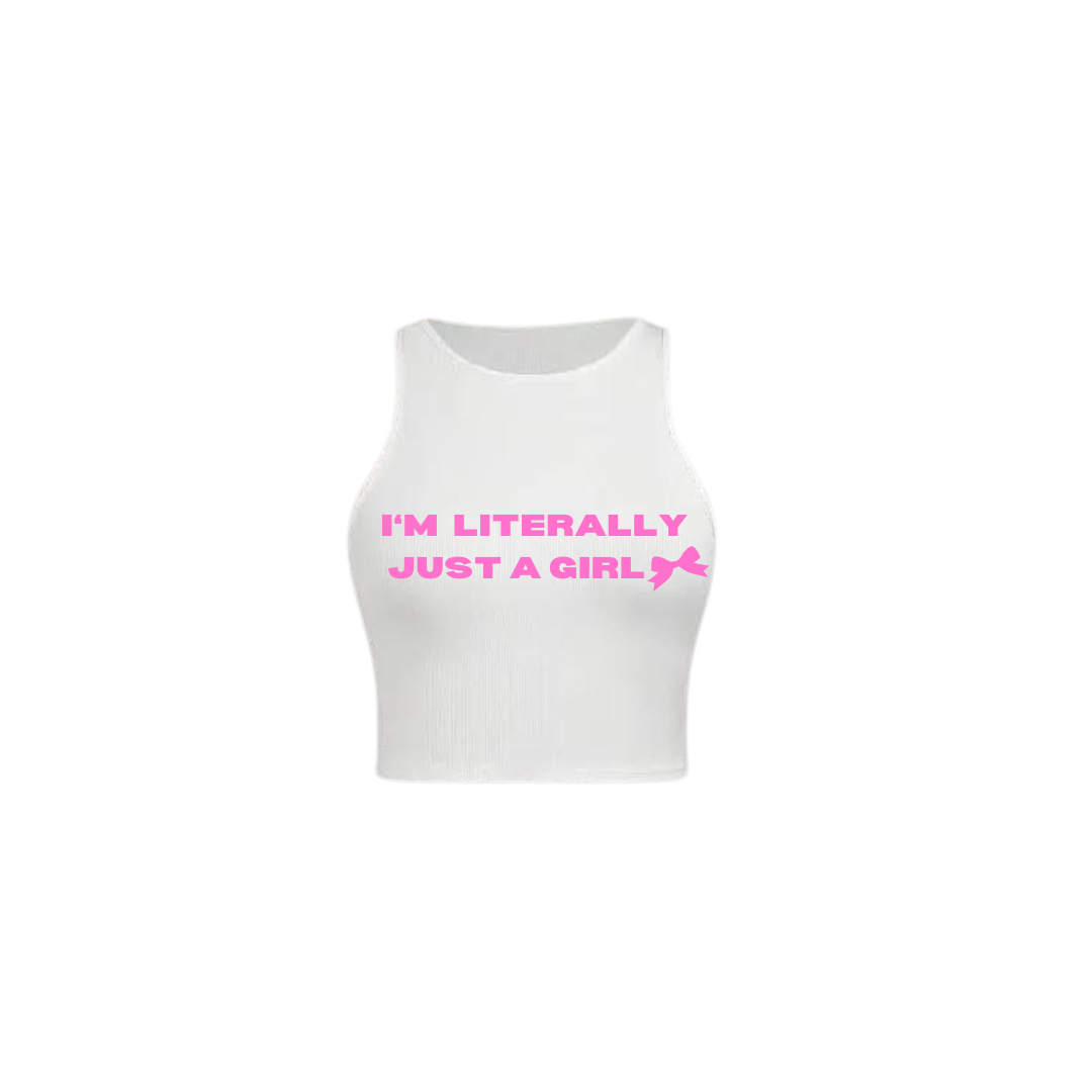 “Just a Girl” Tank Top