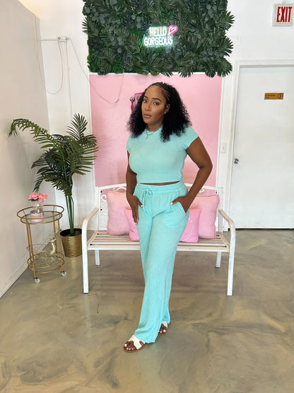 “In the Days” Pant Set