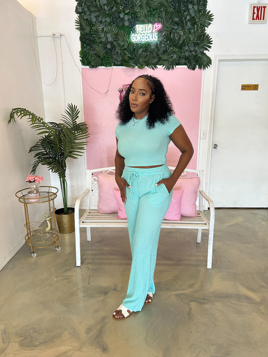“In the Days” Pant Set