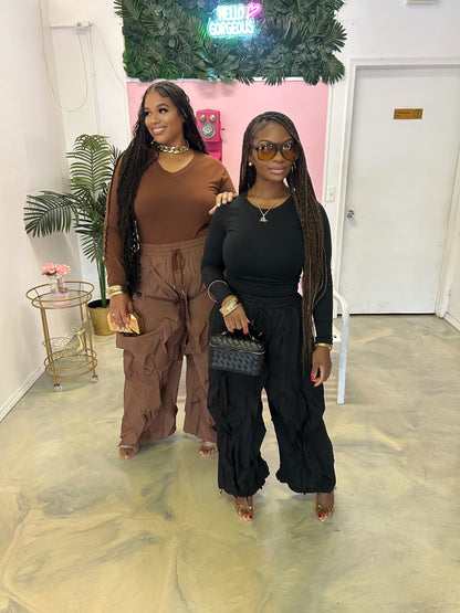 “Classy & Cute” Ruffle Pants