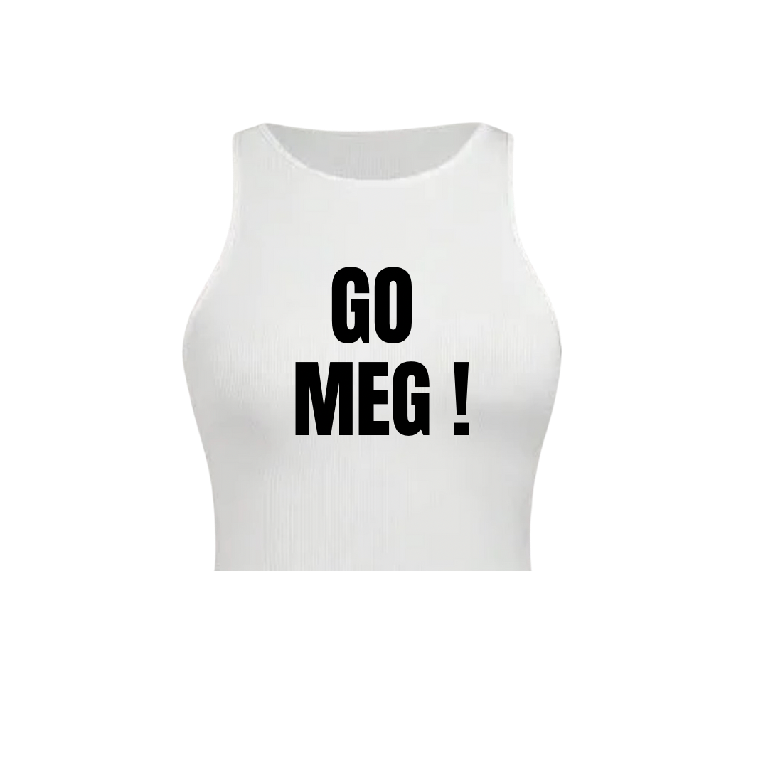 “Go Meg” Tank Top