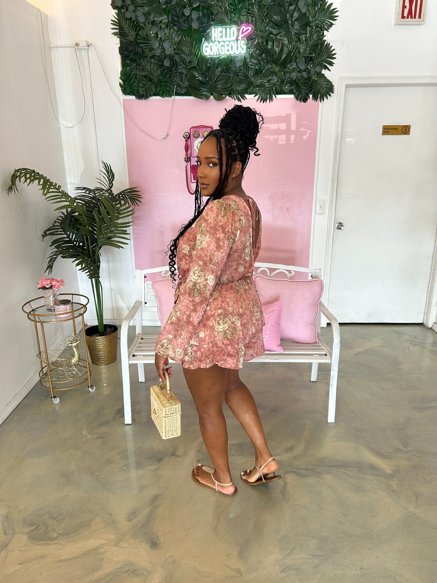 “Blooming” Romper