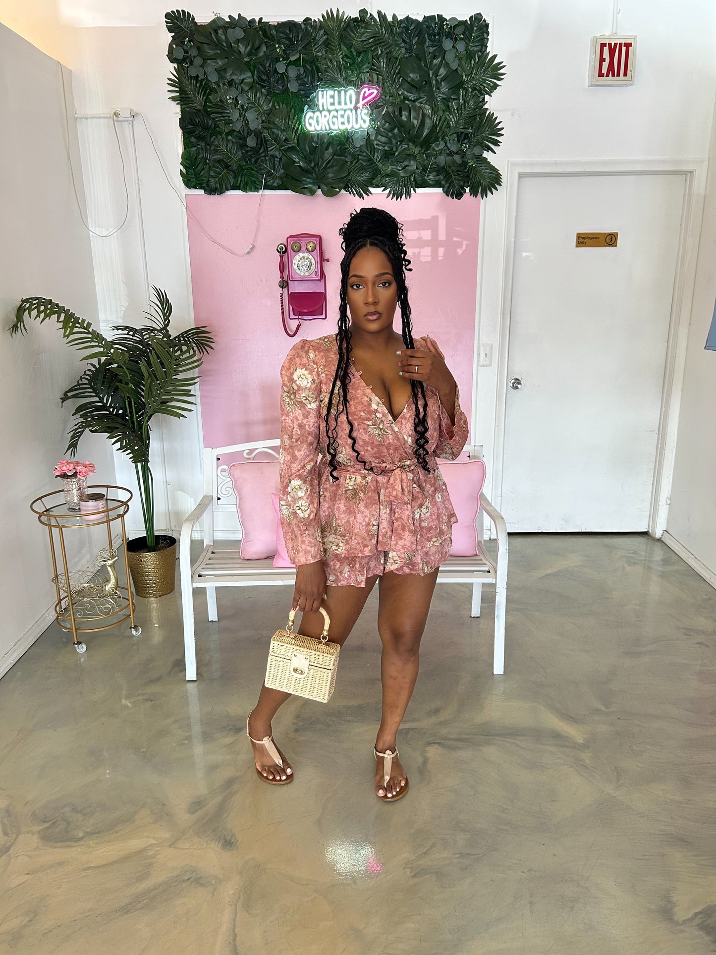 “Blooming” Romper