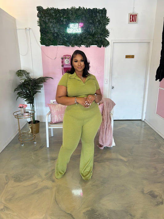 “Blossom Beau” Pants Set