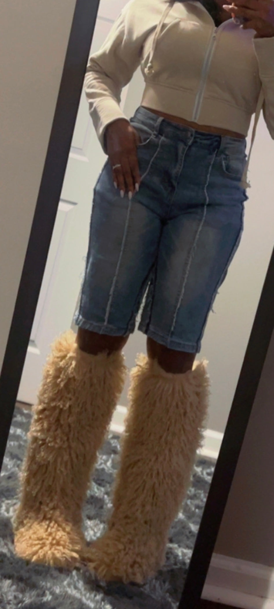 “Teddy” Knee Length Boot