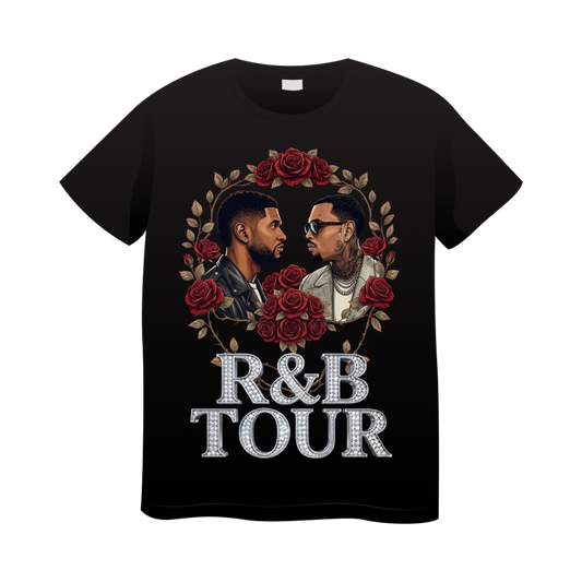 “R&B Tour Floral” Graphic Tee