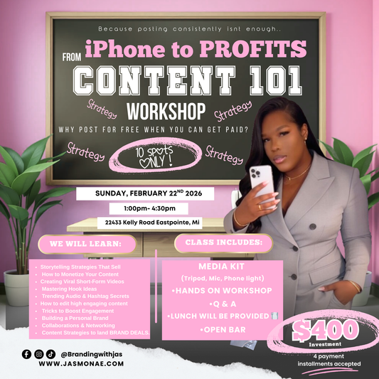 “iPhone to Profits”: Content 101 Workshop